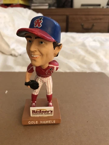 COLE HAMELS Reading PHILLIES 2013 BOBBLEHEAD SGA Cover