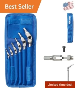 Durable K10 HEX-PRO 6PC Wrench Set, Metric Sizes 3-10mm, Lightweight & Portable - Picture 1 of 6