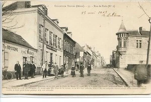 CP 02 Aisne - Vervins - Rue de Paris (N° 2) - Coll. Vervins n° 35 - Foto 1 di 2