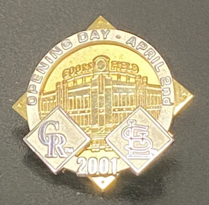 Albert Pujols MLB DEBUT Opening Day Pin St. Louis Cardinals 4.2.2001 SUPER RARE - Bild 1 von 1