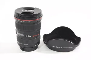 95% New Canon EF 17-40mm f/4L USM Wide Angle Zoom Lens - Picture 1 of 13