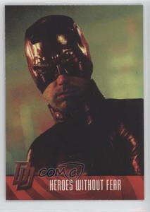 2003 Topps Marvel Daredevil Ben Affleck Daredevil Heroes Without Fear #63 0k3a