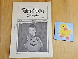 Kitchen Klatter Magazine October 1974 Cality Funny Little Word - Imagen 1 de 10