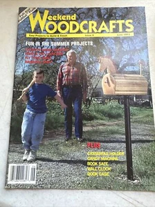 Weekend Woodcrafts Magazine June 1993 Issue 9 Pullout Plans Summer Projects - Picture 1 of 4