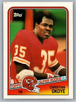 1988 Topps - #363 Christian Okoye (RC) - NM *TEXCARDS* - Image 1 of 2