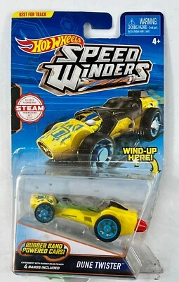 Hot Wheels Speed Winder Yellow Dune Twister - Image 1 of 3