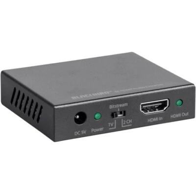 Monoprice Blackbird 4K HDMI Audio Extractor - 18Gbps, HDCP 2.2 #24278 - Image 1 of 4
