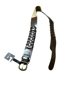 Style&co.  Stretch Belt Brown & Tan Retail NWT Women’s Size LARGE/XL - Picture 1 of 3