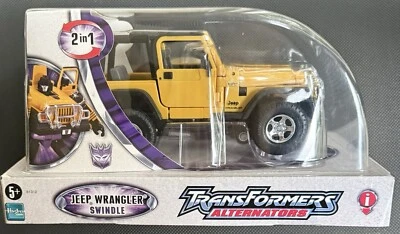 Transformers Alternators Jeep Wrangler Swindle - Hasbro Brand New Rare Binaltech - Image 1 of 4