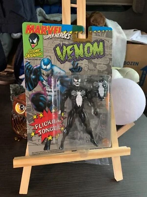 Marvel Super Heroes Venom (lengua que mueve) NIB #4839 (Toy Biz) Spiderverse MCU Foto 1 de 4