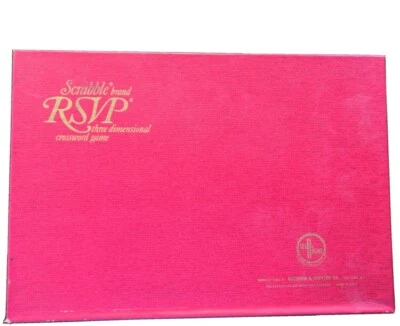 Scrabble Brand RSVP three-dimensional crossword game.  - Image 1 of 4