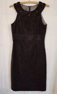 Muse Women's Dress Suede Brown Size 4 - Image 1 of 4