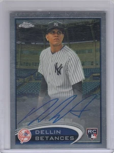 2012 Dellin Betances Topps Chrome ROOKIE AUTO #167 - New York NY Yankees - Picture 1 of 1