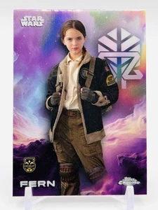FERN RC -SP DEBUT REFRACTOR #42 - 2025 Topps Chrome Star Wars - Picture 1 of 2