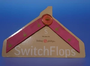 Lindsay Phillips SwitchFlops Cinghie Piccole 5/6 ~ Nuove - Foto 1 di 1