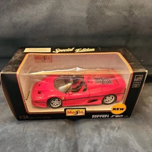 Maisto Special Edition 1995 Red Ferrari F50 1:24 Scale Diecast Car - Picture 1 of 8