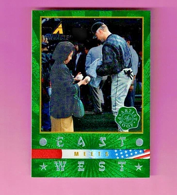 Cal Ripken Jr 1997 Nuevo Pinnacle East Meets West PRUEBA DE ARTISTA SP #178 B653 Foto 1 de 2