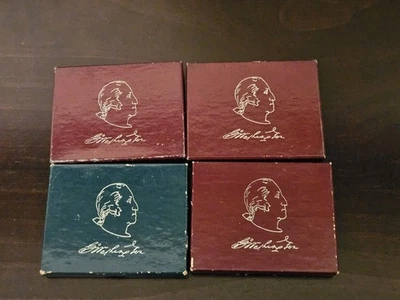 Set Of 4-1982 George Washington Commemorative Half Dollar Proof  90% Silver. WOW - Image 1 of 4