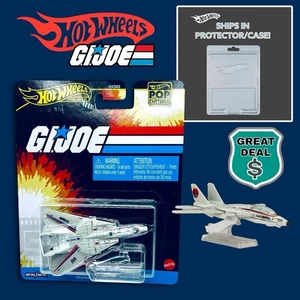 Hot Wheels Premium GI Joe Combat Jet Skystriker Grumman F-14 Tomcat en Protector - Imagen 1 de 7
