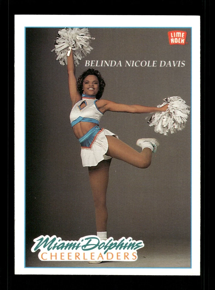 1992 Lime Rock Pro Cheerleaders #180 - Belinda Nicole Davis (RC) - Image 1 of 2