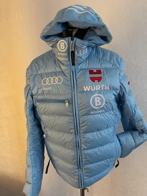 Bogner Team DSV Würth Daunenjacke Gr.46 / S Blau Skijacke - Bild 1 von 4
