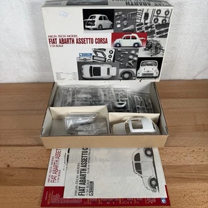 Gunze Sangyo Fiat Abarth Assetto Corsa Hightech Plastikmodell 1:24 Bausatz NEU - Bild 1 von 7