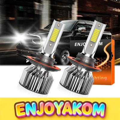 For Dodge Ram 5500 2008-2010 Combo LED Headlight Bulbs Kit High/Low Beam 6000K - Image 1 of 4