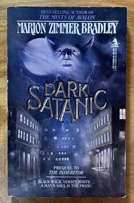 Dark Satanic by Marion Zimmer Bradley - VG+ vintage 1988 horror/occult pb - Imagem 1 de 4