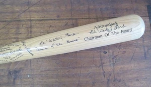 Whitey Ford "Chairman Of The Board" Adirondack Signed Bat COA - Picture 1 of 5