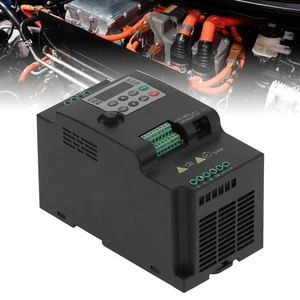 Convertisseur De Fréquence Moteur à Entrée Triphasée Inverseur Vectoriel PID Dis - Imagen 1 de 12