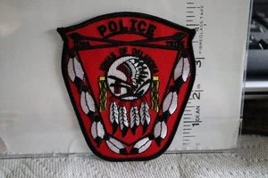 tribal indian police patch KIWAS OF OKLAHOMA IOWA TRIBE POLICE OKLAHOMA - Picture 1 of 1