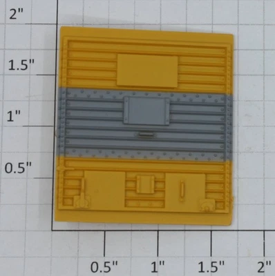 Puerta de vagón multipanel Lionel 9249-15yg amarillo oscuro y gris Foto 1 de 2