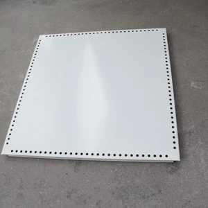 Original USM Haller Tablar 35x35cm innen Weiß Loch Tablar gebraucht neuwertig - Bild 1 von 4