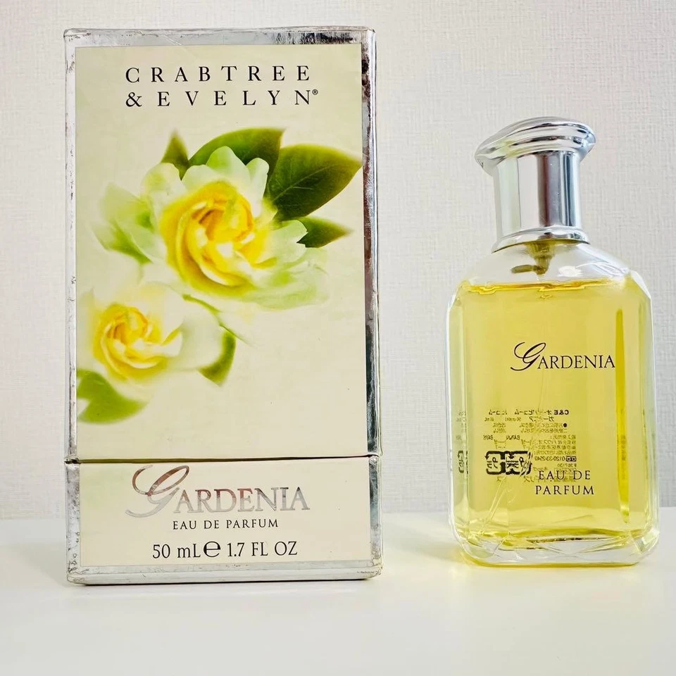 RARE Gardenia Crabtree & Evelyn EAU DE PERFUM EDP 50ml 1.7 oz Vintage 2005 Japan - Image 1 of 4