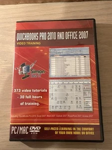 Quickbooks Pro 2010 And Office 2007 training video DVD-ROM - Picture 1 of 4
