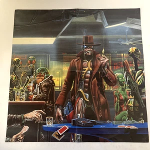 Iron Maiden - Stranger in a Strange Land - Vintage Poster - 14" x 14" 2 Sided - Picture 1 of 3