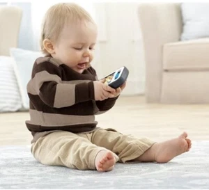 Fisher-Price Laugh & Learn Smart Phone Electronic Baby Learning Toy - Picture 1 of 6