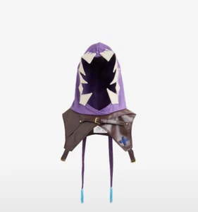 Arcane Jinx Fish Head Hoodie Hat LOL League of Legends 100%Authentic In Hand - Picture 1 of 11