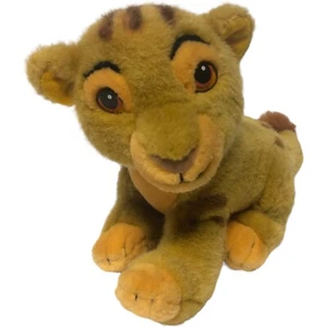 Vintage 90s The Lion King Plush SIMBA Cub 8" X 9” Disney Stuffed Animal Toy - Picture 1 of 14