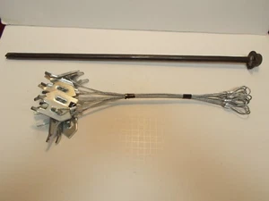 1 DZ Earth Anchors 3/32"x18” AND Wolf Fang Earth Anchor Driver (Trapping Stakes) - Picture 1 of 8