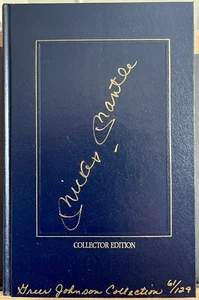 MICKEY MANTLE signiertes Buch My Favorite Summer Greer Johnson Collection 61/129 Echtheitszertifikat - Bild 1 von 15