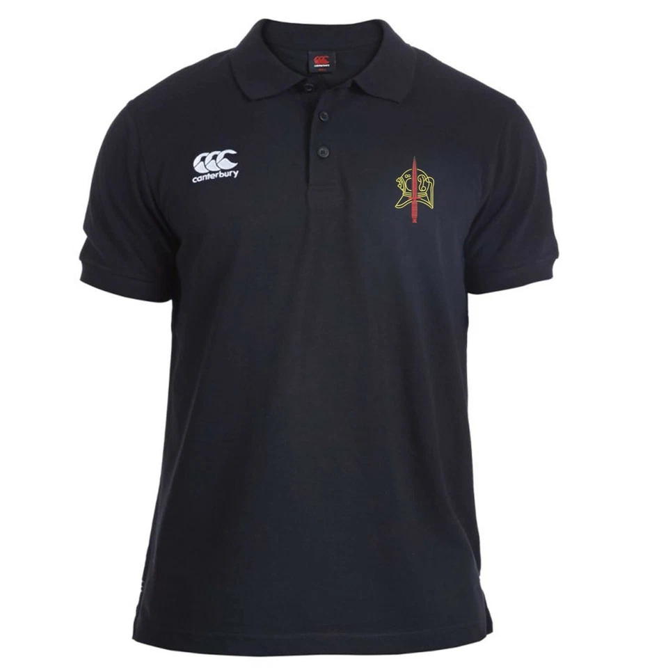OFFICIAL Commando Diver embroidered Canterbury Rugby Polo Shirt - Image 1 of 1