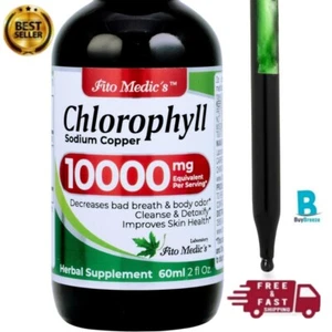 Clorofila Liquida Pura Oxigenar y Depurar La Sangre Desintoxicar El Organismo - Picture 1 of 24