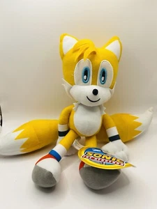 NUEVO CON ETIQUETAS Grande 12” Pulgadas Tails Sonic The Hedgehog Peluche Sega - Imagen 1 de 3