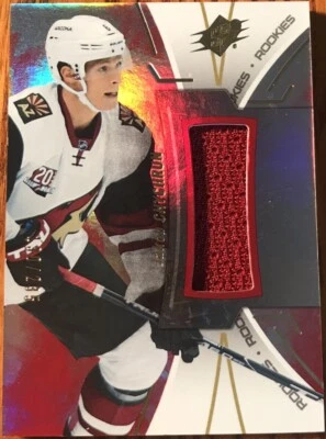 2016-17 SPx Red Jersey Jakob Chychrun R-JC Arizona Coyotes #’d 130/235 - Image 1 of 3