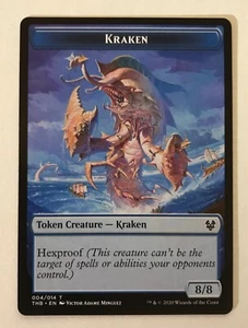 KRAKEN TOKEN Theros Beyond Death Magic the Gathering THB - Imagen 1 de 1