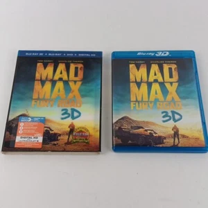 Mad Max: Fury Road Lenticular Slipcover (3D Blu-ray, 2D Blu-ray, DVD) Works - Picture 1 of 7