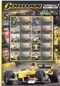 QEII Jordan Formula1 1991-2004. SHEETS ISSUED. No 357 - Picture 1 of 1