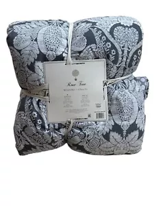 Rose Tree WEXFORD 4 Piece Comforter Set Navy New, queen set - Picture 1 of 1