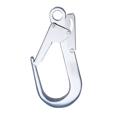 Scaffold Hook Gate opening 52mm scaffolding hook Silver portwest FP35 - Image 1 of 4